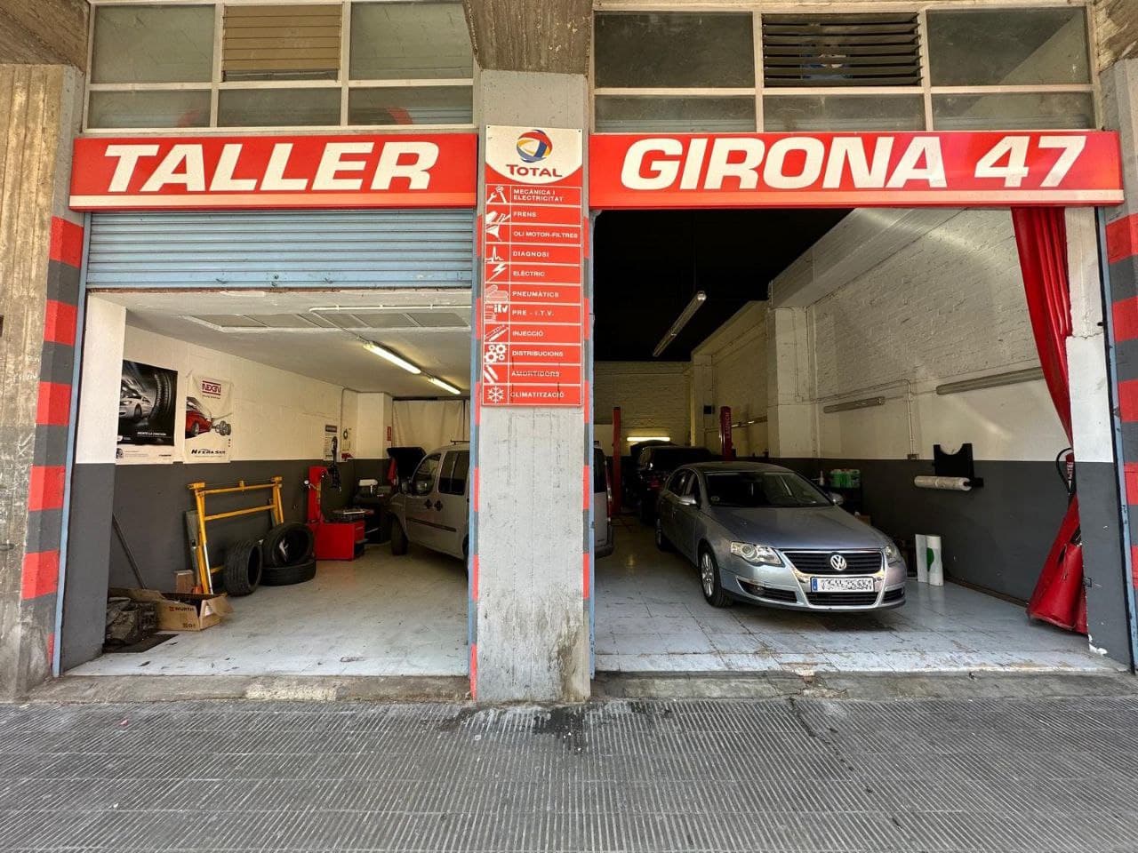 Taller Girona - Instalaciones principales